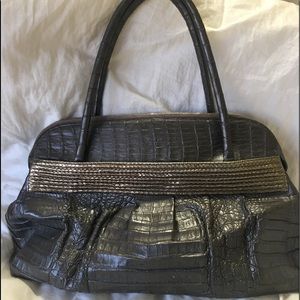 DAMAGED Nancy Gonzalez Crocodile Handbag